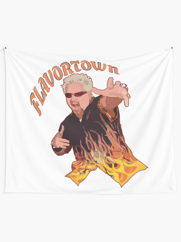 Alternate view of Guy Fieri Flavortown Tapestry