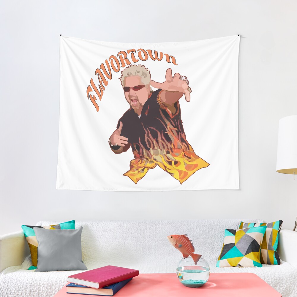 Guy Fieri Flavortown Tapestry