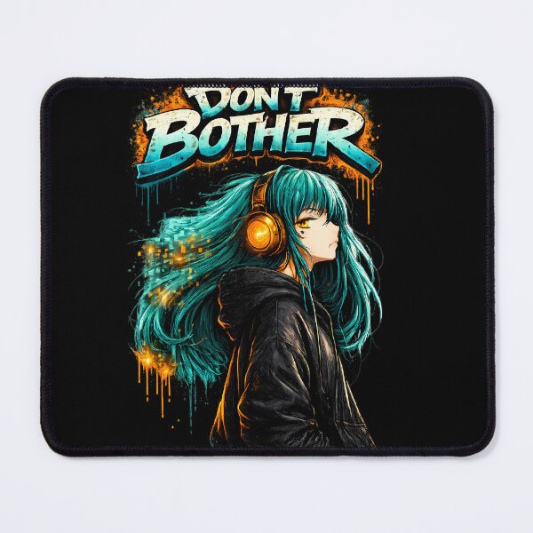 Item preview, Graffiti Anime Girl Don't Bother Vaporwave Streetwear designed and sold by etuvibes.