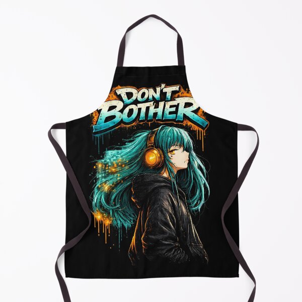 Item preview, Graffiti Anime Girl Don't Bother Vaporwave Streetwear designed and sold by etuvibes.