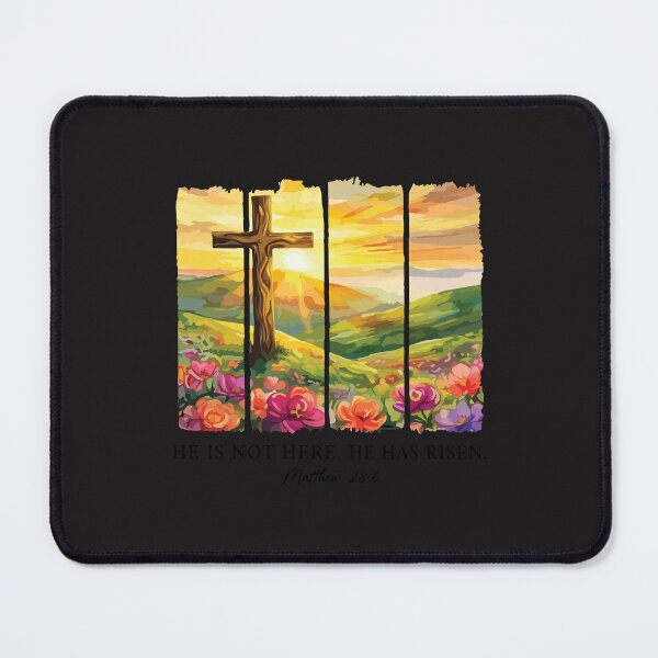 Item preview, He Is Not Here He Is Risen Christian Easter Faith Inspirational Vintage designed and sold by kiralynstration.