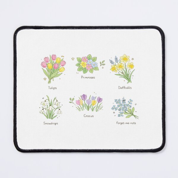 Item preview, Spring Flowers Floral Aesthetic Bloom Vintage Retro Flower Design designed and sold by kiralynstration.