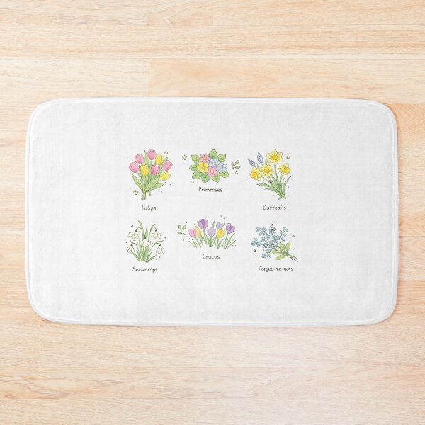 Item preview, Spring Flowers Floral Aesthetic Bloom Vintage Retro Flower Design designed and sold by kiralynstration.