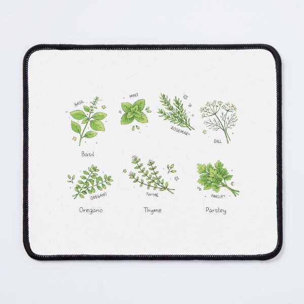 Item preview, Favorite Herbs Botanical Garden Plants Lover Cooking Herbs Vintage designed and sold by kiralynstration.