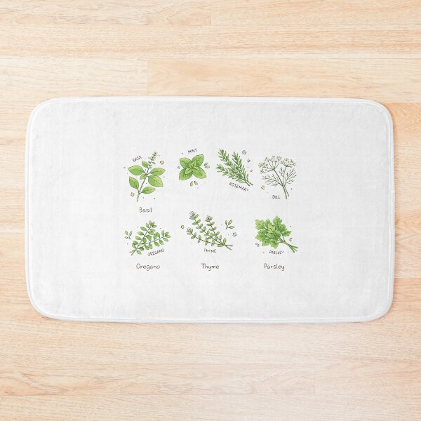 Item preview, Favorite Herbs Botanical Garden Plants Lover Cooking Herbs Vintage designed and sold by kiralynstration.