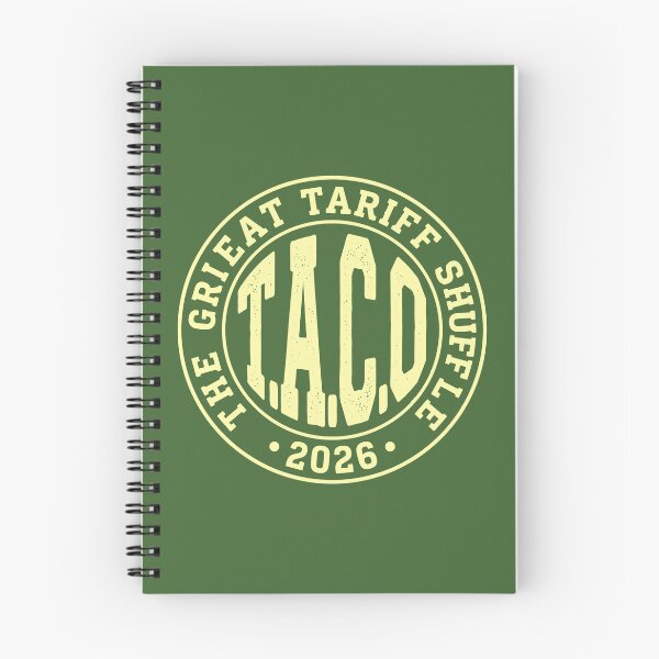 Item preview, The Great Tariff Shuffle 2026: T.A.C.O. Political Meme designed and sold by FlashCraft Design.