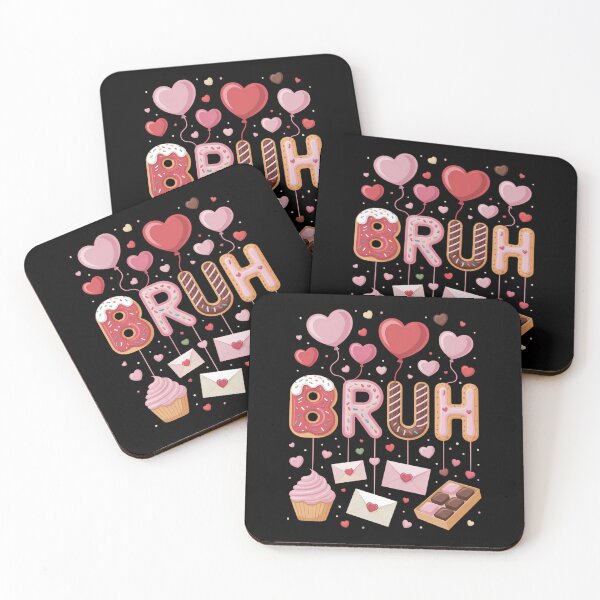 Item preview, Boy Bruh Meme Valentines Day Drip Ice Cream Kids Hearts Girl designed and sold by IdunayaStore.