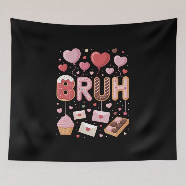 Item preview, Boy Bruh Meme Valentines Day Drip Ice Cream Kids Hearts Girl designed and sold by IdunayaStore.