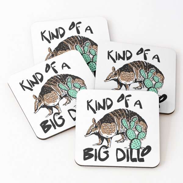 Item preview, Kind Of A Big Dillo Armadillo Trendy Retro Cowboy designed and sold by VedaSeraphina.