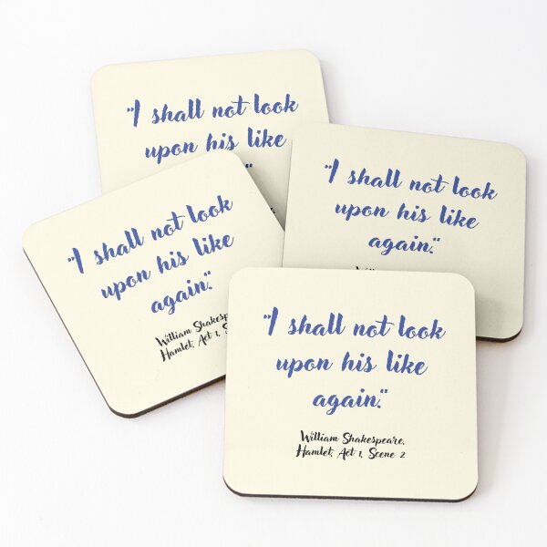 Item preview, Dope Shakespeare Quote from Hamlet designed and sold by CharlottePlaceArt.