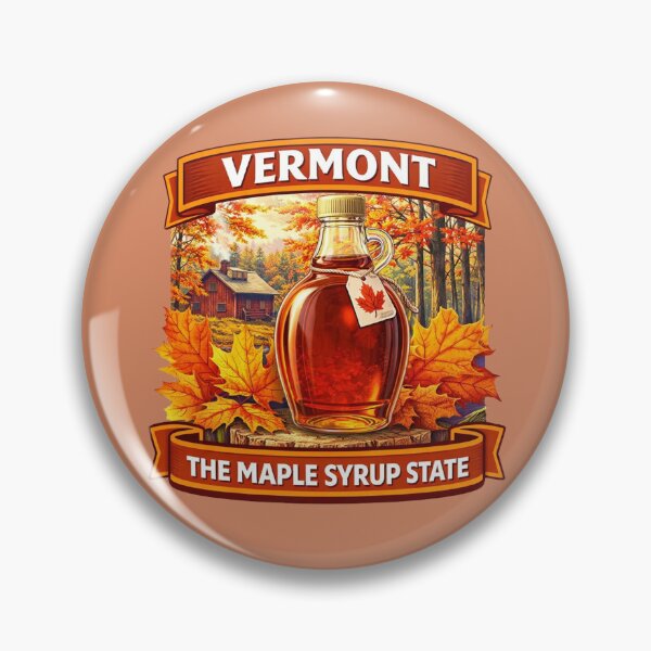 Item preview, Vermont - The USA Maple Syrup State designed and sold by Myra365Art.