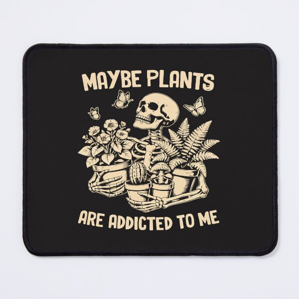 Item preview, Maybe Plants Are Addicted To Me Skeleton Gardener Funny Plant Lover Retro designed and sold by kiralynstration.