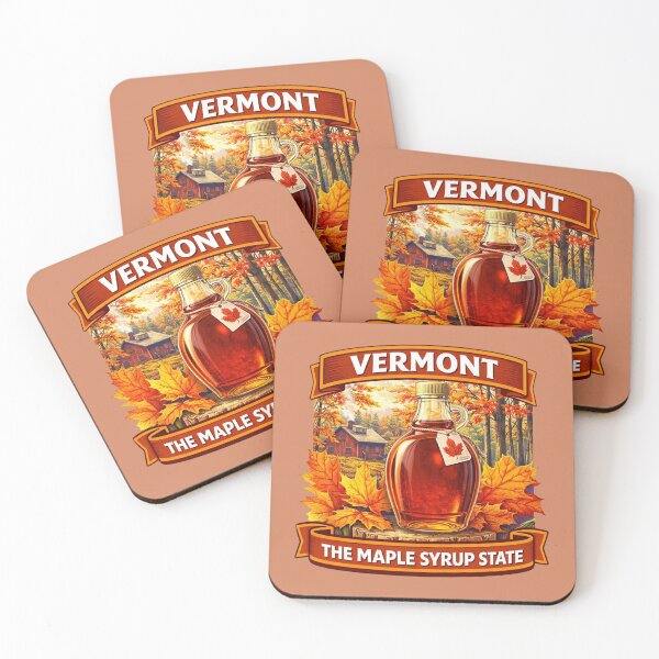 Item preview, Vermont - The USA Maple Syrup State designed and sold by Myra365Art.