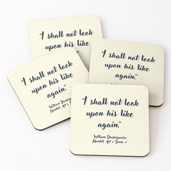 Item preview, Dope Shakespeare Quote from Hamlet designed and sold by CharlottePlaceArt.