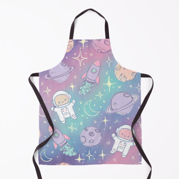 Item preview, Cute Space Seamless Pattern – Planets, Stars & Galaxy Doodles designed and sold by skysshobu.
