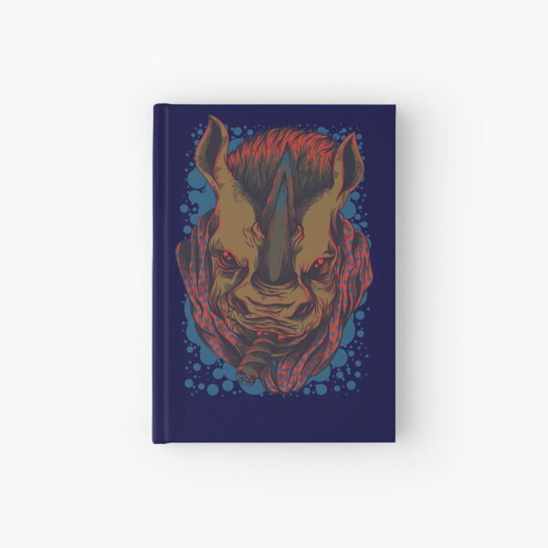 cool rhino Hardcover Journal