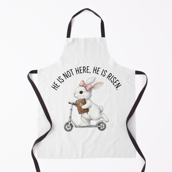 Item preview, Bunny Riding Scooter He Is Risen Tee designed and sold by Dmo3HarkoArt.
