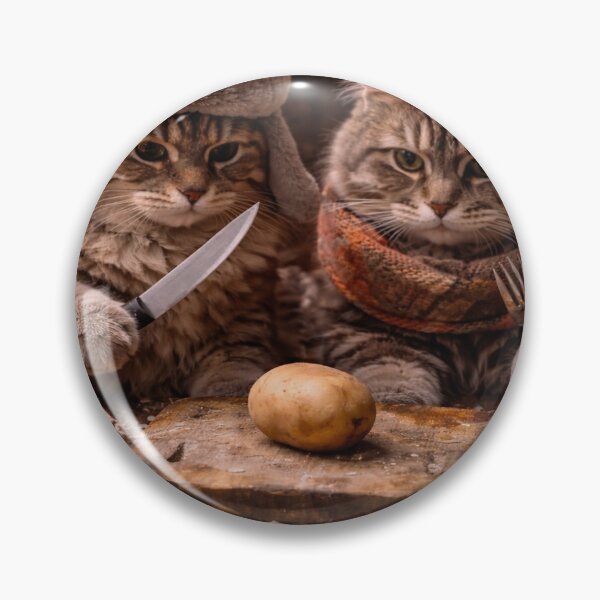Item preview, The Potato Negotiation Cat designed and sold by LovelyCatGalaxy.