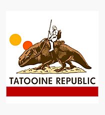 Combat Vehicle Raptor Tatooine Photographic Print