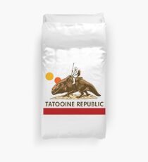 Combat Vehicle Raptor Tatooine Duvet Cover