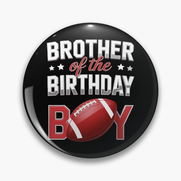Item preview, Brother Football birthday Boy Family Baller b-day Part designed and sold by IdunayaStore.