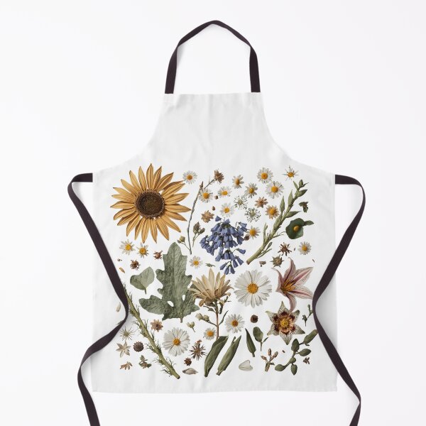 Item preview, Vintage Botanical Wildflower Collage on Black Background designed and sold by Kavya Art.