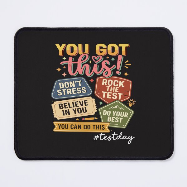 Item preview, You Got This Test Day Teacher Encouragement Motivational School Retro designed and sold by kiralynstration.
