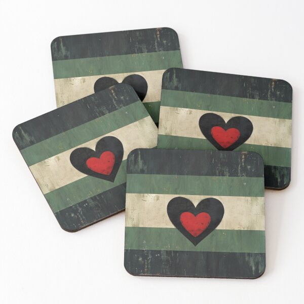 Item preview, Minimalist Heart Stripe Wall Art Neutral Abstract Love Print designed and sold by NarjaShop.