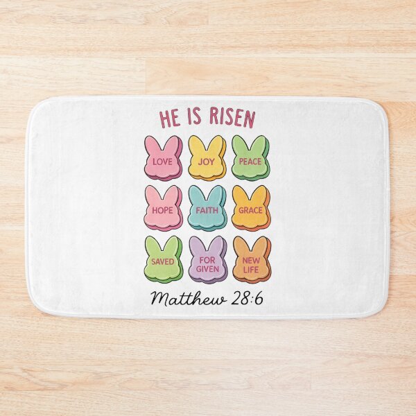 Item preview, He Is Risen Bunny Heart Candy Easter designed and sold by Dmo3HarkoArt.
