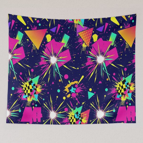 Item preview, funky Seamless Patterns  Colorful Urban Pop Art, Rainbow Gradients & Abstract Anime Vibes COOL  ART colorful  patterns seamless designs Colorful Cartoon Pattern Graffiti  designed and sold by Design Repo.
