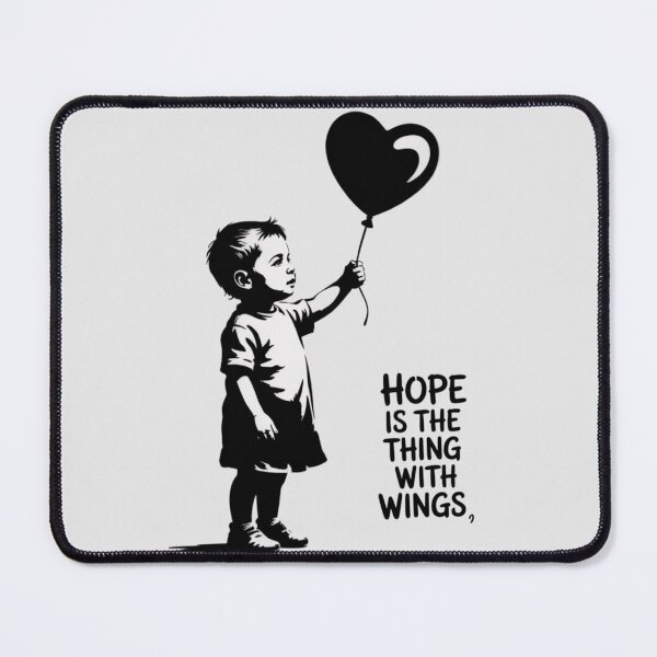 Item preview, Banksy - Hope is the thing with wings designed and sold by 123ks.