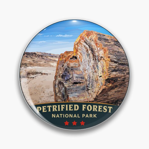 Item preview, Petrified Forest National Park Arizona Retro Design designed and sold by Gideon Emmerich.