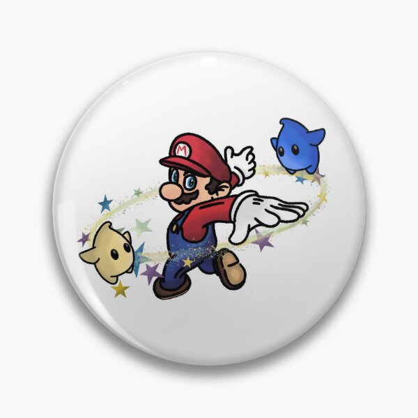 Item preview, Jumping through the galaxy with Mario designed and sold by Mystical Illustrations.