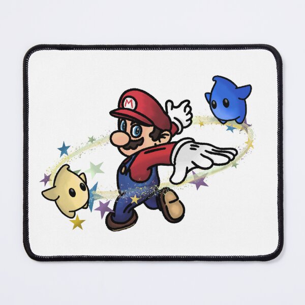 Item preview, Jumping through the galaxy with Mario designed and sold by Mystical Illustrations.