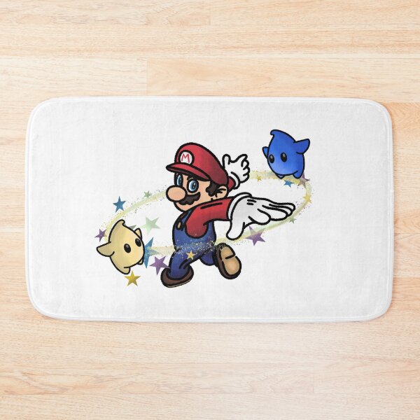 Item preview, Jumping through the galaxy with Mario designed and sold by Mystical Illustrations.