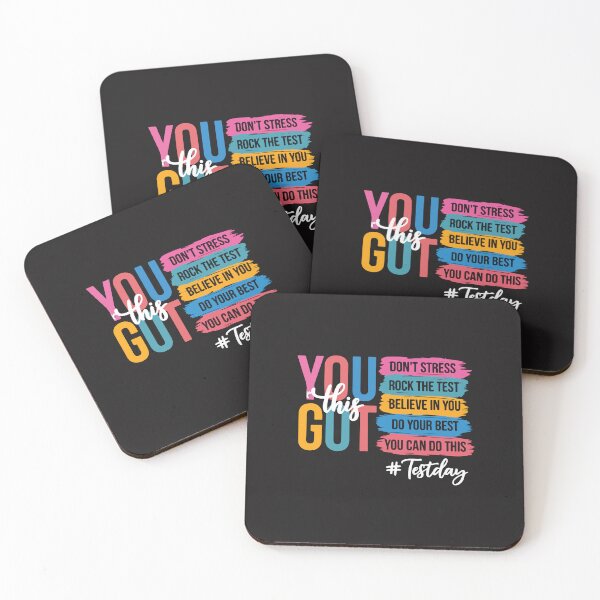 Item preview, You Got This Don’t Stress Rock The Test Day Teacher Motivational Retro designed and sold by kiralynstration.