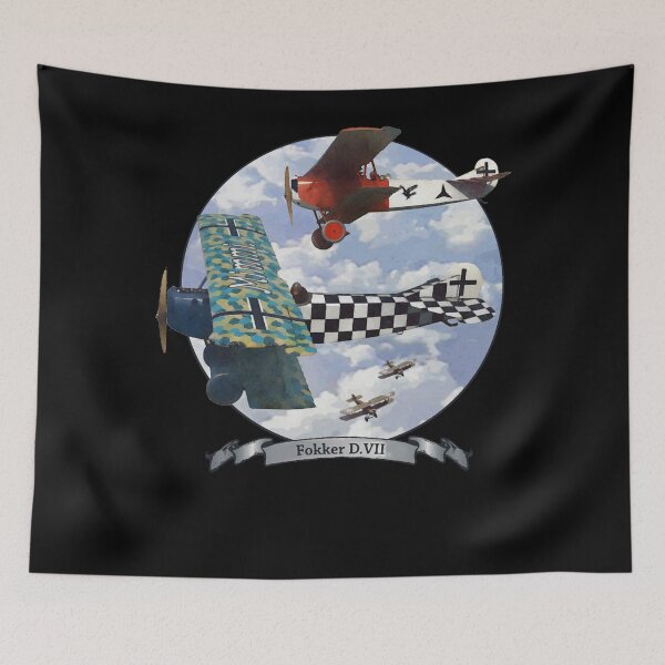 Item preview, Fokker D.VII WW1 Vintage Fighter Aircraft designed and sold by Emberglowo.