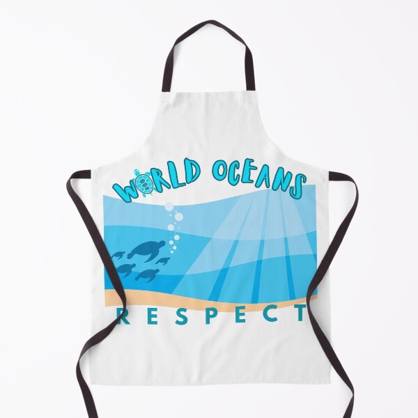 Item preview, Respect World Oceans Design 1 designed and sold by my-green-gecko.