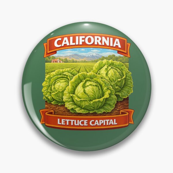 Item preview, Salinas Valley California - Lettuce Capital of the World designed and sold by Myra365Art.