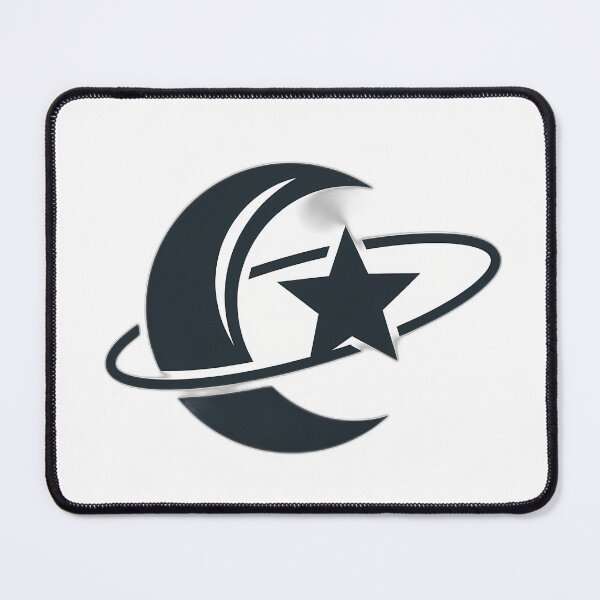Item preview, Crescent Moon And Star Orbit Sigil designed and sold by pumsquare.