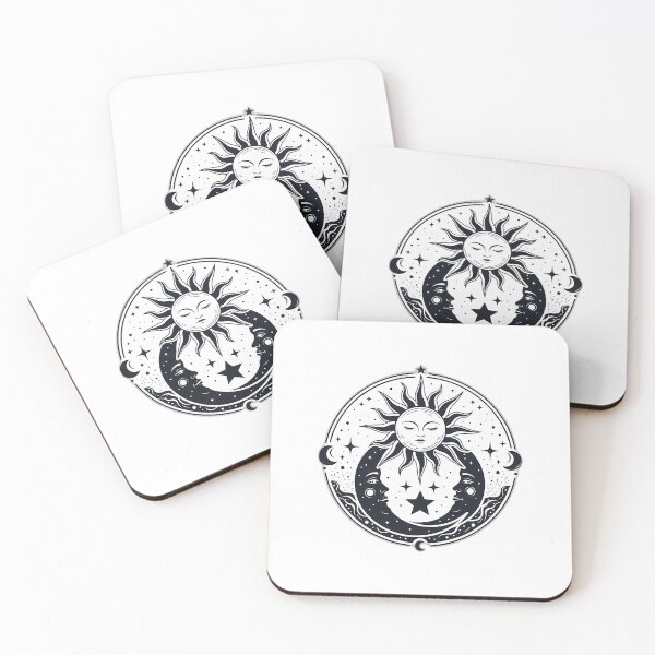 Item preview, Celestial Sun And Moon Harmony Crest designed and sold by pumsquare.