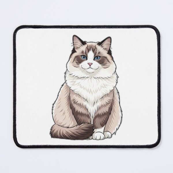 Item preview, Ragdoll Warm Seated Comfort Cat designed and sold by pumsquare.