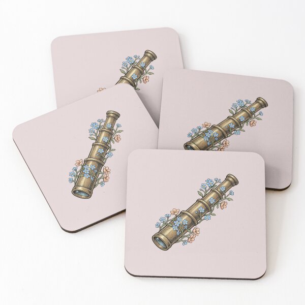 Item preview, Vintage Floral Telescope With Forget Me Nots designed and sold by VibeMax.