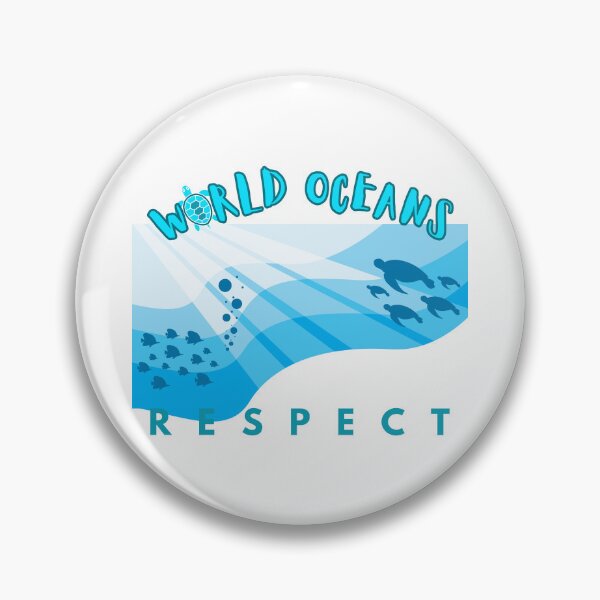 Item preview, Respect World Oceans Design 2 designed and sold by my-green-gecko.