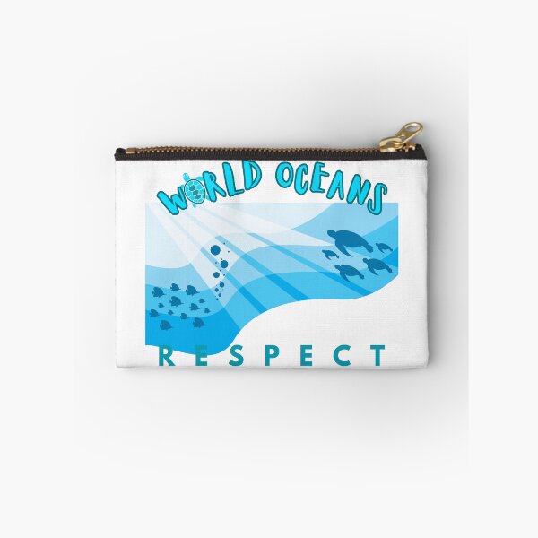 Item preview, Respect World Oceans Design 2 designed and sold by my-green-gecko.