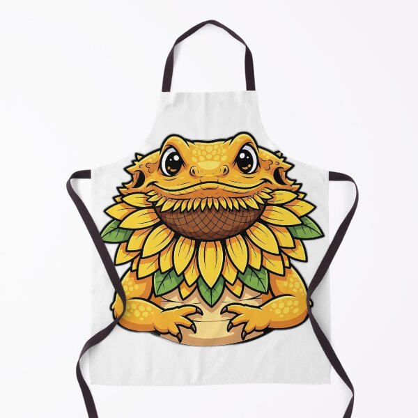 Item preview, Sunflower Beardie Mascot Cute designed and sold by pumsquare.