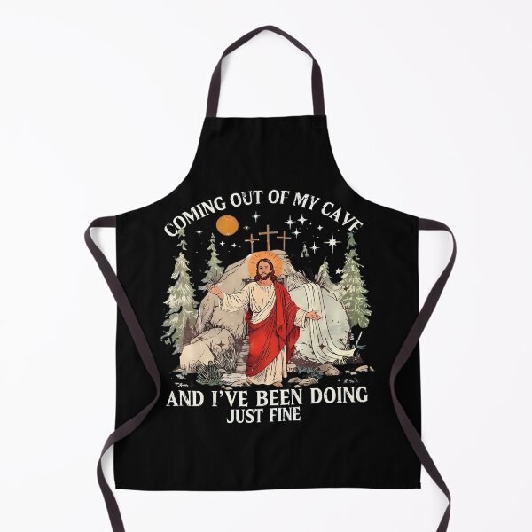Item preview, Jesus Cave Meme Resurrection Coming Out Fine designed and sold by Dmo3HarkoArt.