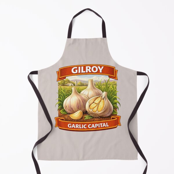 Item preview, Gilroy, California - Garlic Capital of the World designed and sold by Myra365Art.