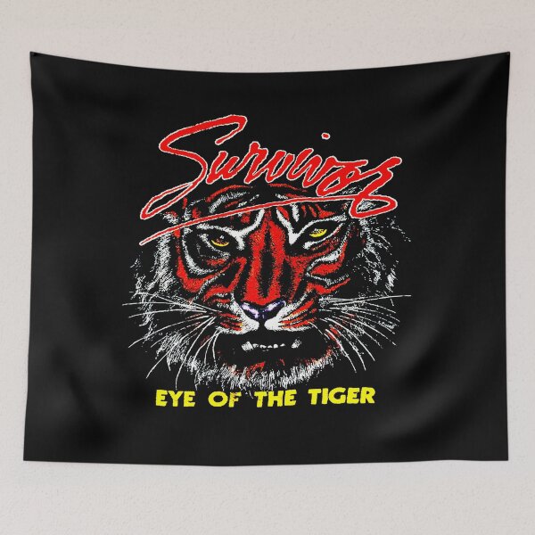 Item preview, Grunge Silhouette Tiger Face designed and sold by Tallboy666.