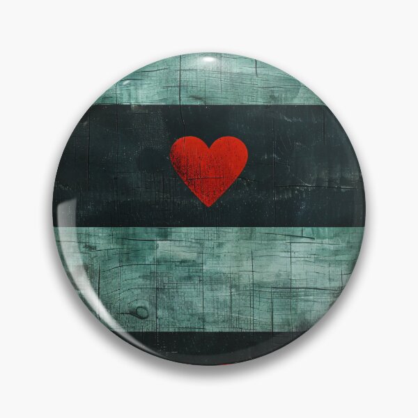 Item preview, Minimalist Heart Stripe Wall Art Neutral Abstract Love Print designed and sold by NarjaShop.